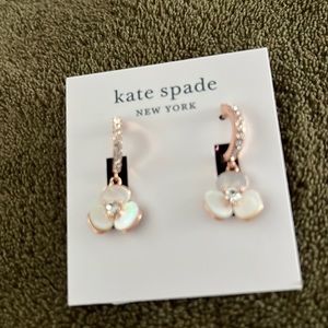 Kate Spade Disco Pansy Earrings